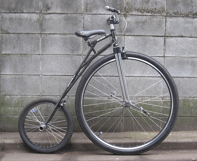 36er REW10 DARUMA　古き良きペニーファージング型自転車を現代版にリバイバル