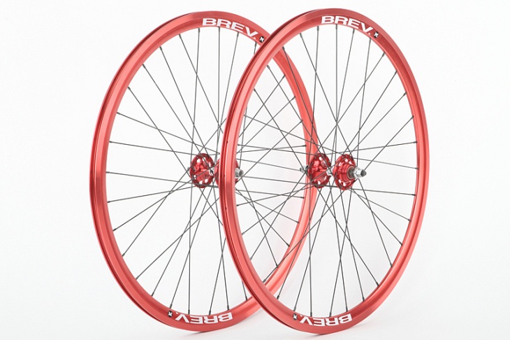 BREV.M FIXIE WHEEL 32H レッド