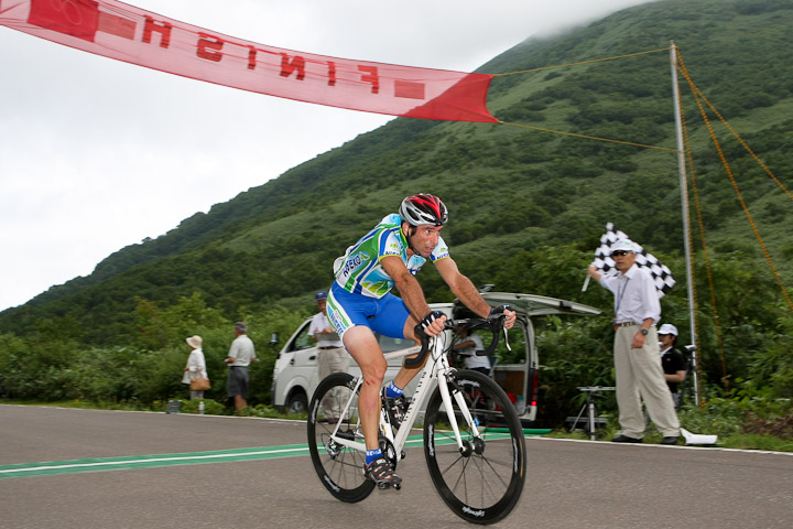 実行委員長のロス・フィンドレー(TEAM NISEKO)