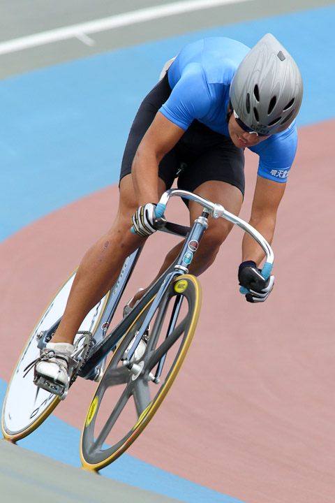 男子スプリント予選　1位の石川雄太（順天堂大学）