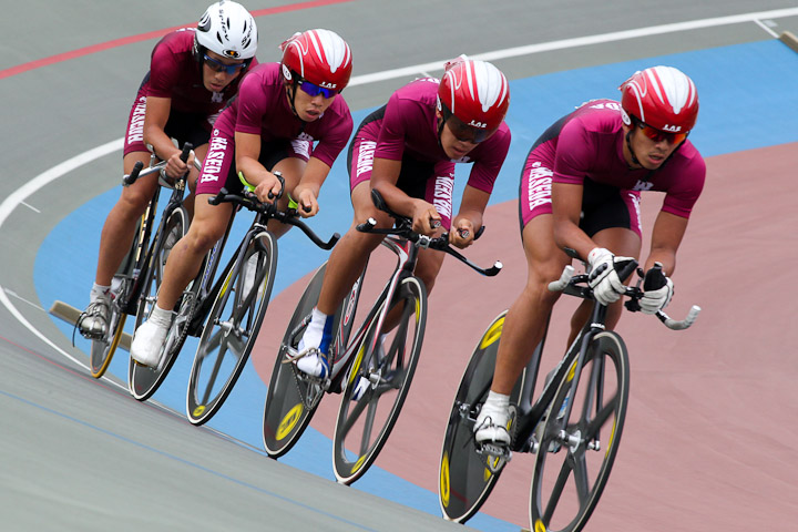 4km団体追抜き予選 1位 早稲田大学