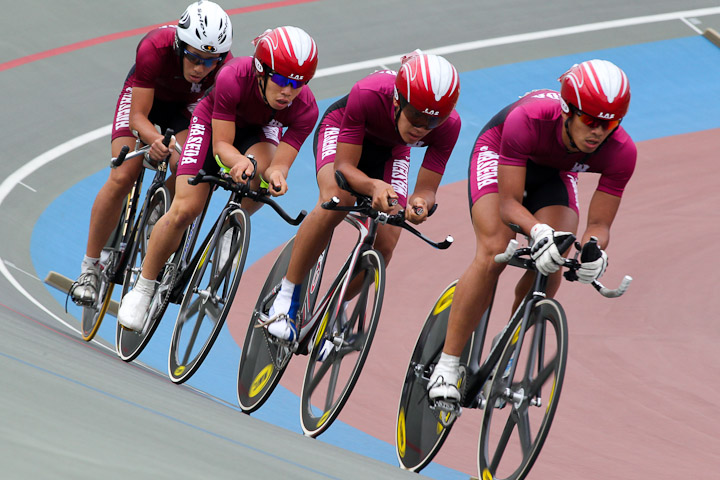 4km団体追抜き予選　1位　早稲田大学