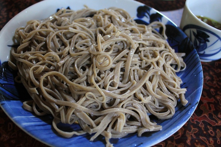 唐沢蕎麦集落の名店の手打ちソバ レース後の楽しみには最高です