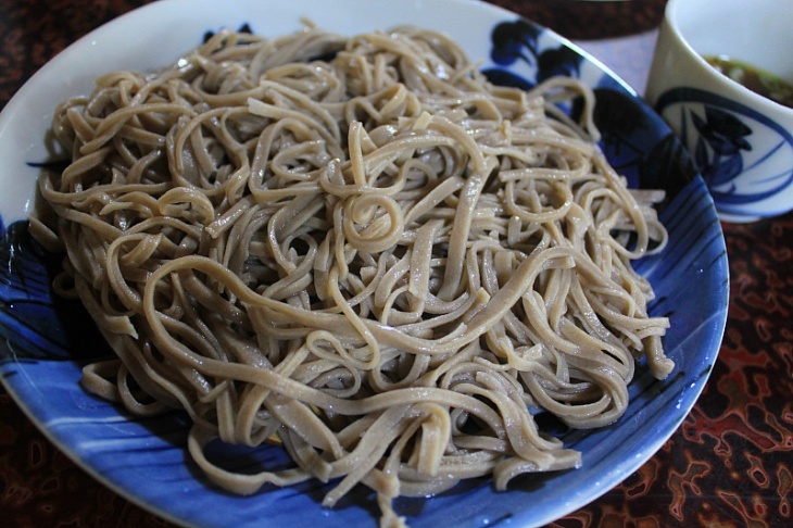 唐沢蕎麦集落の名店の手打ちソバ　レース後の楽しみには最高です