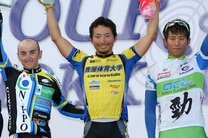 大学1年時にツール・ド・北海道でステージ優勝を決め、周囲を驚かせた