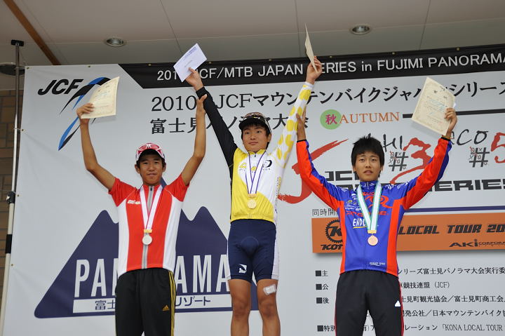 XCOエキスパート男子表彰