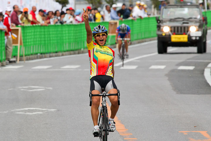 2010年の千葉国体で、南房総市(当時三芳村)はロードレース競技を開催した