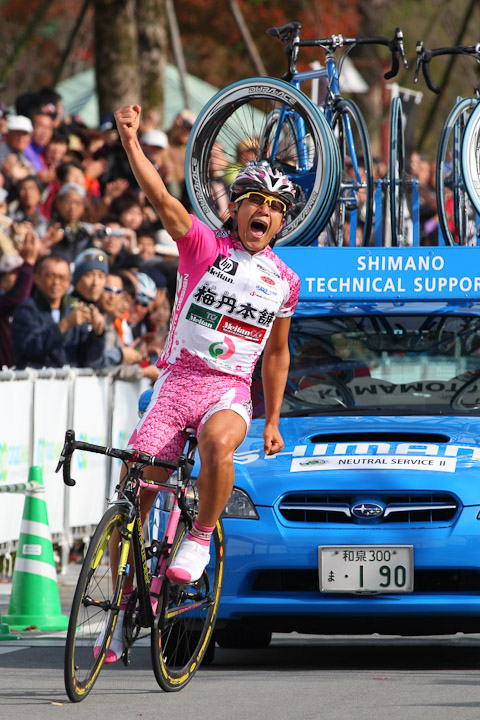 2009年は中島康晴(当時梅丹本舗)が優勝