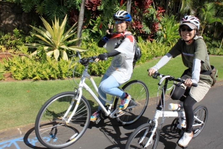 レンタルバイクやミニベロだってマイペースで楽しめる