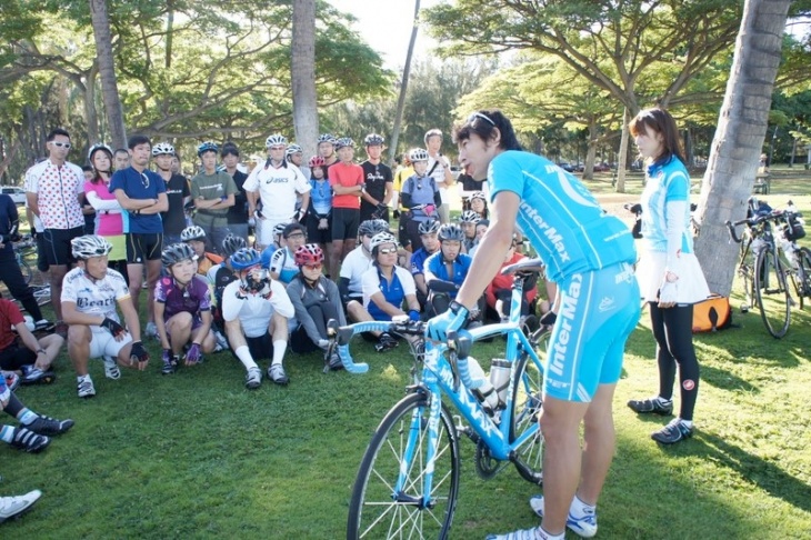 今中さんと絹代さんによる直前講座は大人気