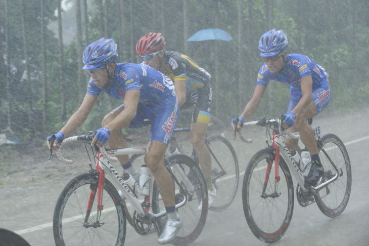 雨や風など悪天候でのレースが多かった今年のツアー・オブ・ハイナン