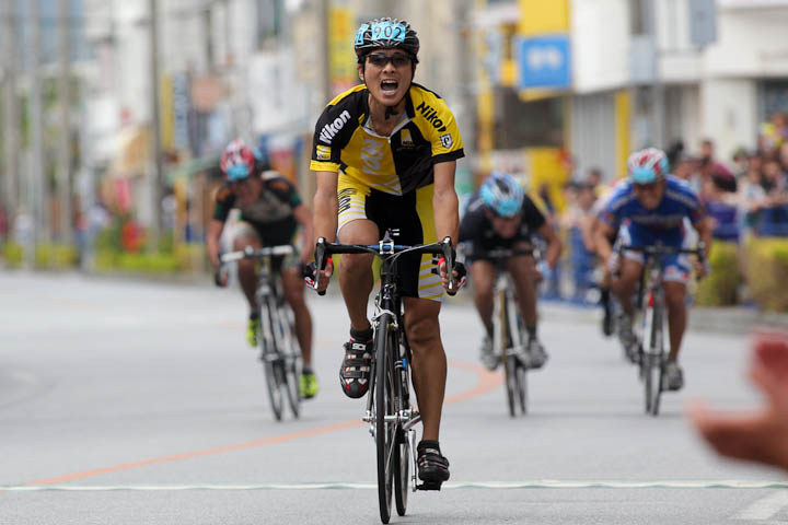 市民レース140km ゴール