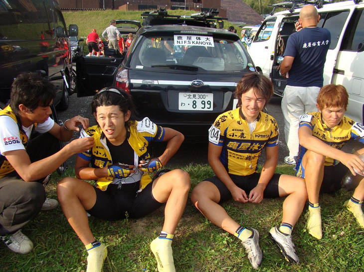 2008年ツール・ド・北海道でU23総合優勝、鹿屋4連覇達成