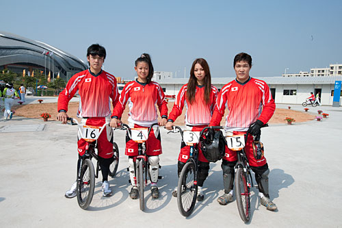 BMX の日本代表選手たち