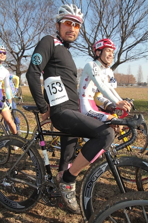 八ヶ岳からやってきた矢野大介( 八ヶ岳CYCLOCROSS CLUB) ご存知野辺山シクロクロスのプロデューサーだ