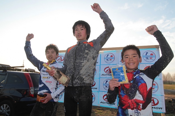 U14 (C-M+U14)、1位山田 将輝( やまさんず)、2位竹内 遼 (チームゴリラ)、3位 川野 太雅(Team-K)