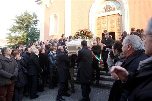 多くの自転車関係者が参列したアルド・サッシ氏の葬儀
