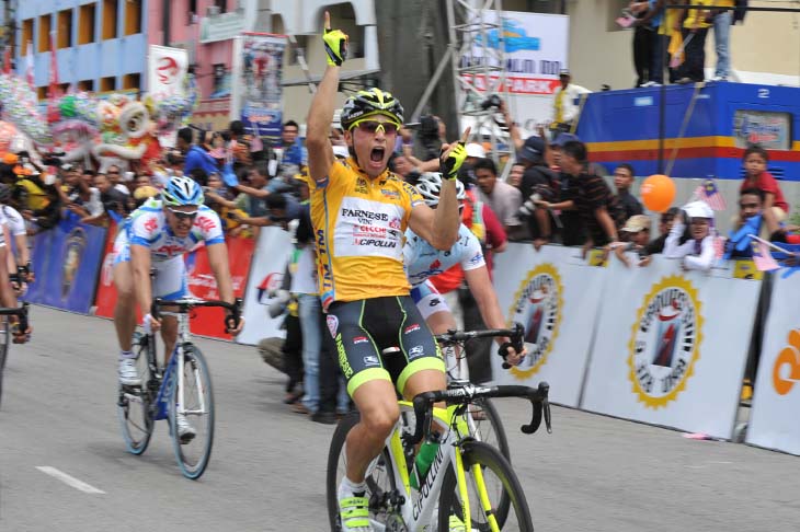 アンドレア・グアルディーニ（イタリア、ファルネーゼ・ヴィーニ）がステージ2連勝を飾った