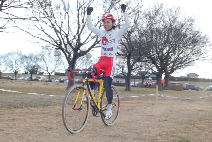 GPミストラル4連勝を達成した池本真也(和光機器・タムラクラブ)