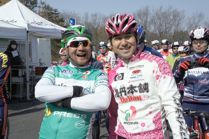 快晴に恵まれたイベント当日。やっぱり晴れ男?
