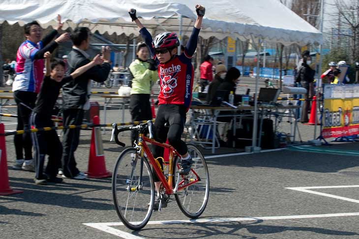 U12、A組レース　優勝したのは石倉悠之介くん