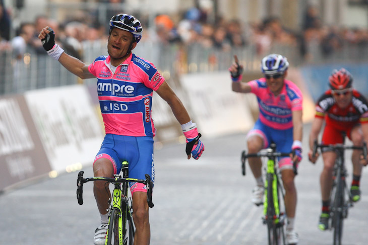 ミケーレ・スカルポーニ（イタリア、ランプレ・ISD）が2年連続キエーティステージ制覇