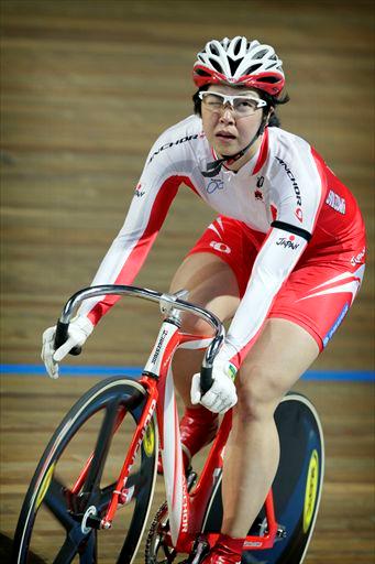 女子500mタイムトライアル　12位に入った中川諒子（日本）