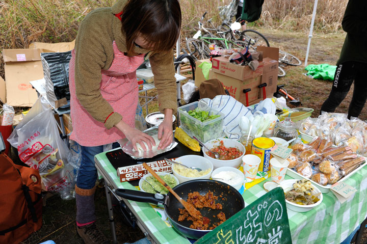 美味しい軽食も振る舞われた