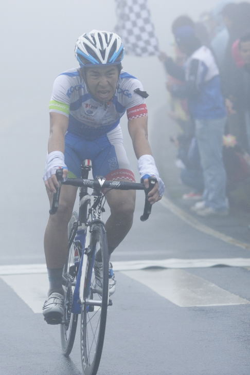 18位でフィニッシュした村上純平(シマノレーシング)