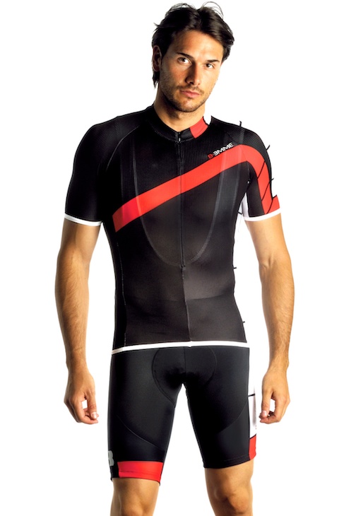 B-RIDER Bibshorts ブラック ジャージとショーツをセットで着用したときに美しく見せるトータルデザインを実現する