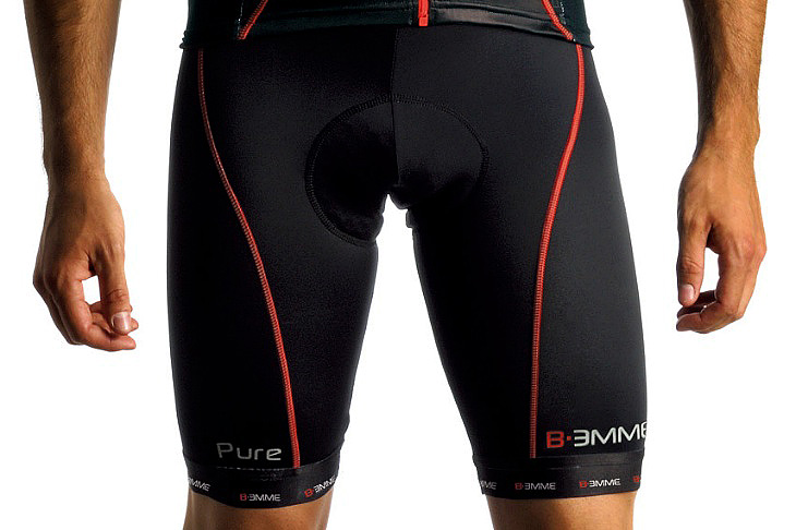 PURE Bib shorts ブラック