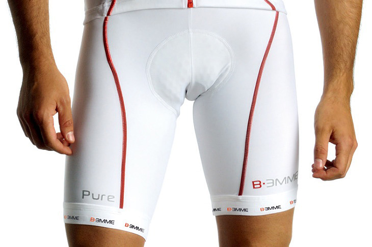 PURE Bib shorts ホワイト