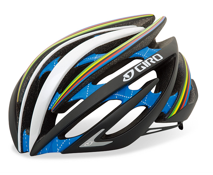 GIRO エイオン マットブラックワールドチャンピオン ストライプス