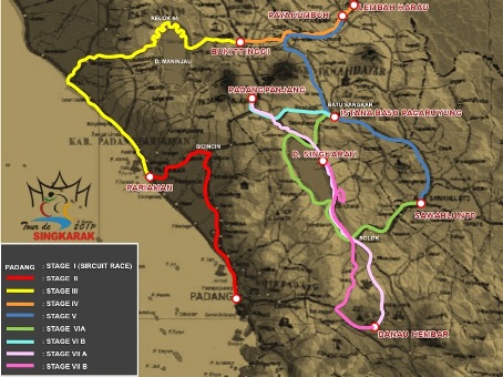 ツールドシンカラ2011コースマップ