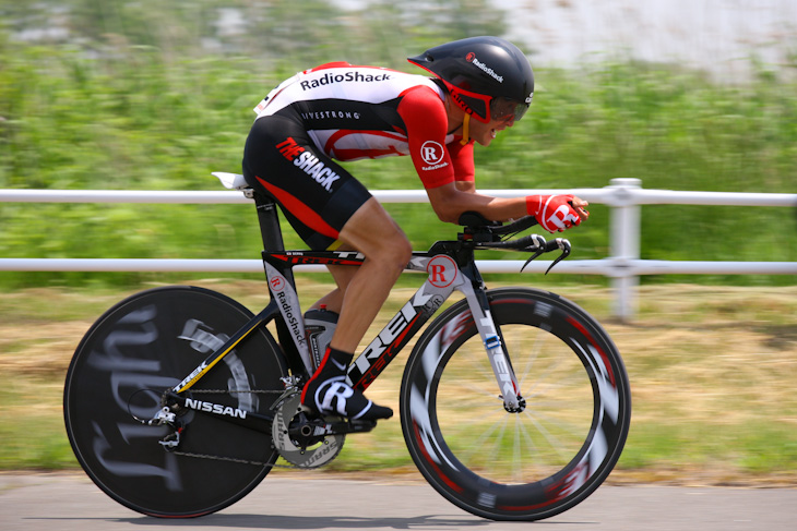 全日本個人TT優勝の別府史之（レディオシャック）