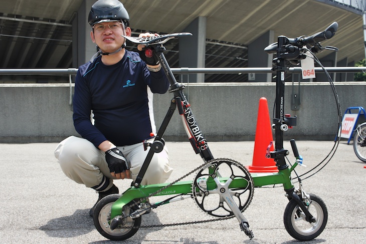 700Cバイクと違って各メーカーの思想や工夫が楽しいというオーナー