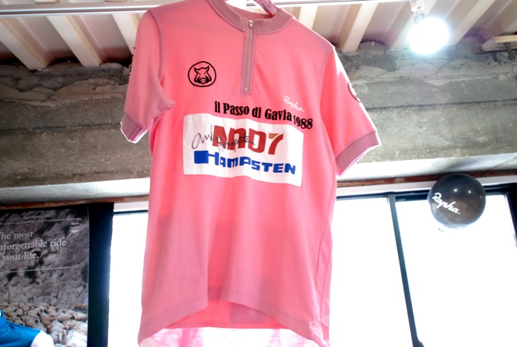 Rapha Andy Hampsten Giro Pink Jerseyラファ
