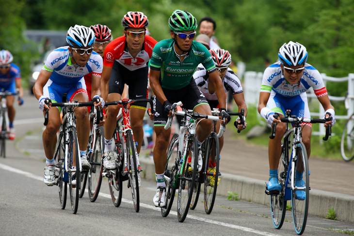 全日本選手権を2位で終えた新城幸也（ユーロップカー）