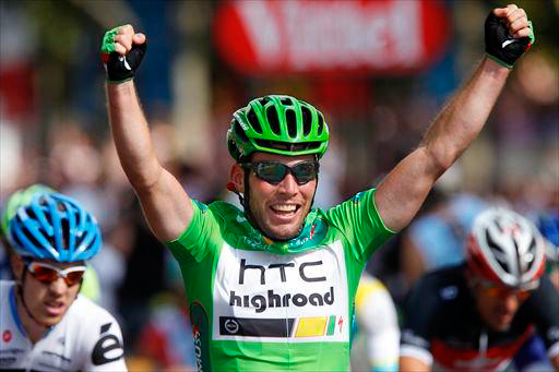 ツール・ド・フランスでステージ5勝を飾ったマーク・カヴェンディッシュ（イギリス、HTC・ハイロード）