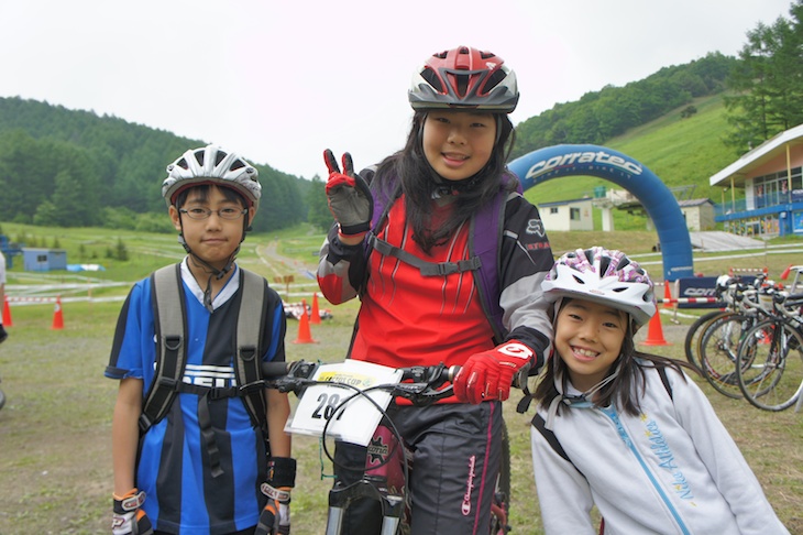 キッズライダーも元気に参加!