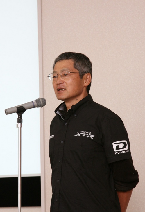 MTB復権への強い意気込みを語るシマノ セールス代表取締役社長の岡島伸平さん