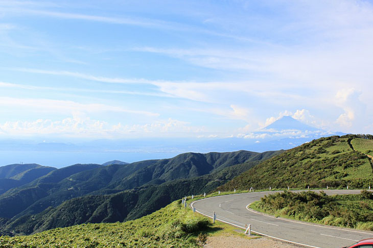 西伊豆スカイラインからの富士の絶景