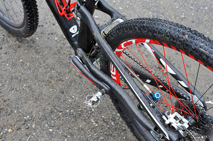 S-WORKS EPIC CRABON 29のリア周り