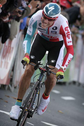 ステージ8位・15秒差　フィリップ・ジルベール（ベルギー、オメガファーマ・ロット）