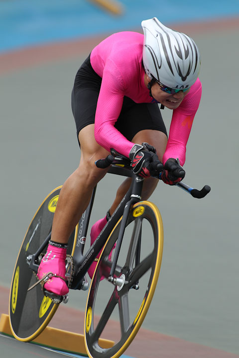 男子1kmタイムトライアル決勝 1位 末木浩二(日本大) 1分05秒320