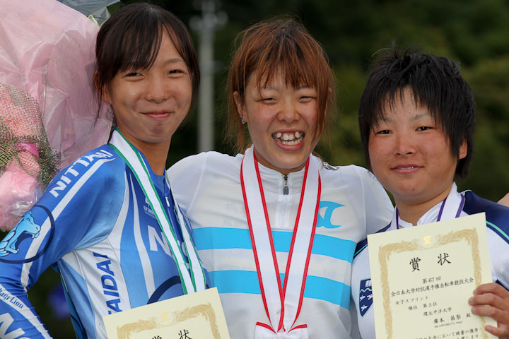 女子スプリント 表彰