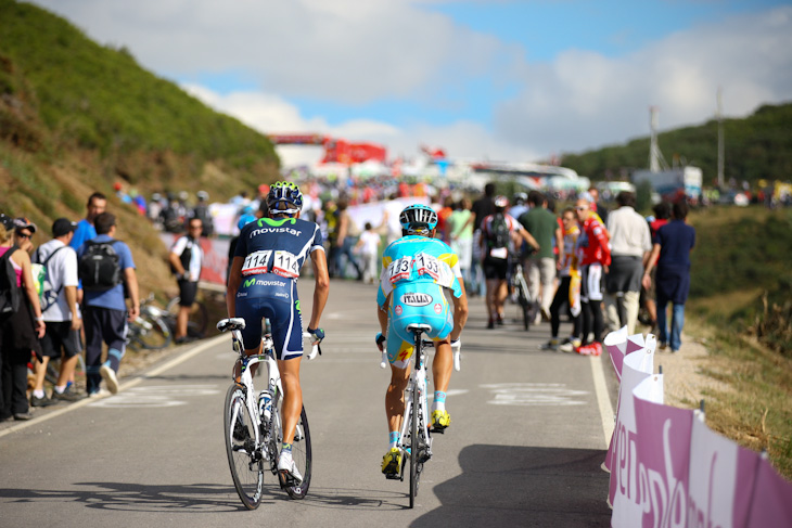 ラ・ファラポーナの頂上が見えてきた