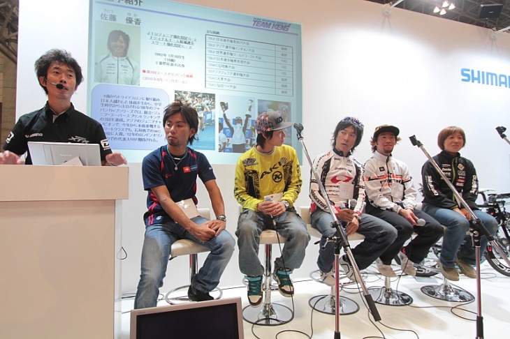 日本のトップライダー達によるトークショー