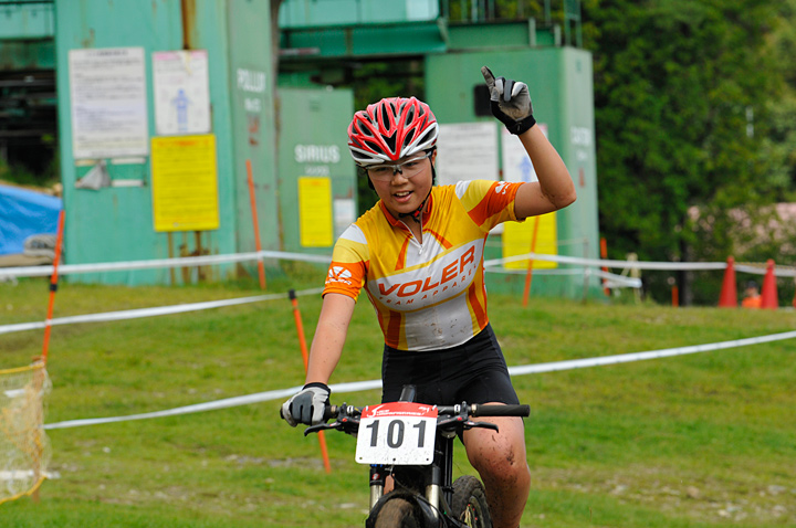 スポーツ女子優勝　中村千鶴（アライアンス AC）