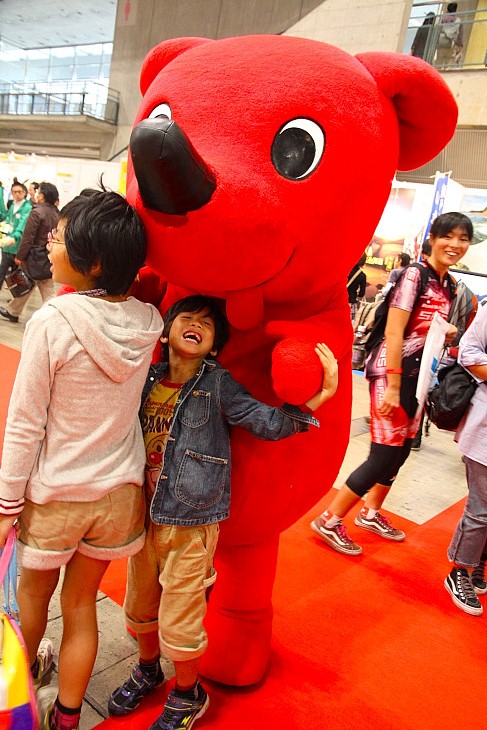 千葉県をPRする「ちーば君」